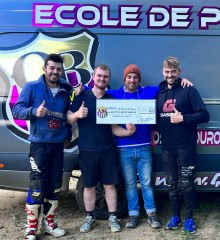 samedi 27 VERDUN - 560€ de don pour le club